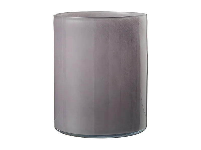 Photophore Design en Verre "Jade" 18cm Mauve