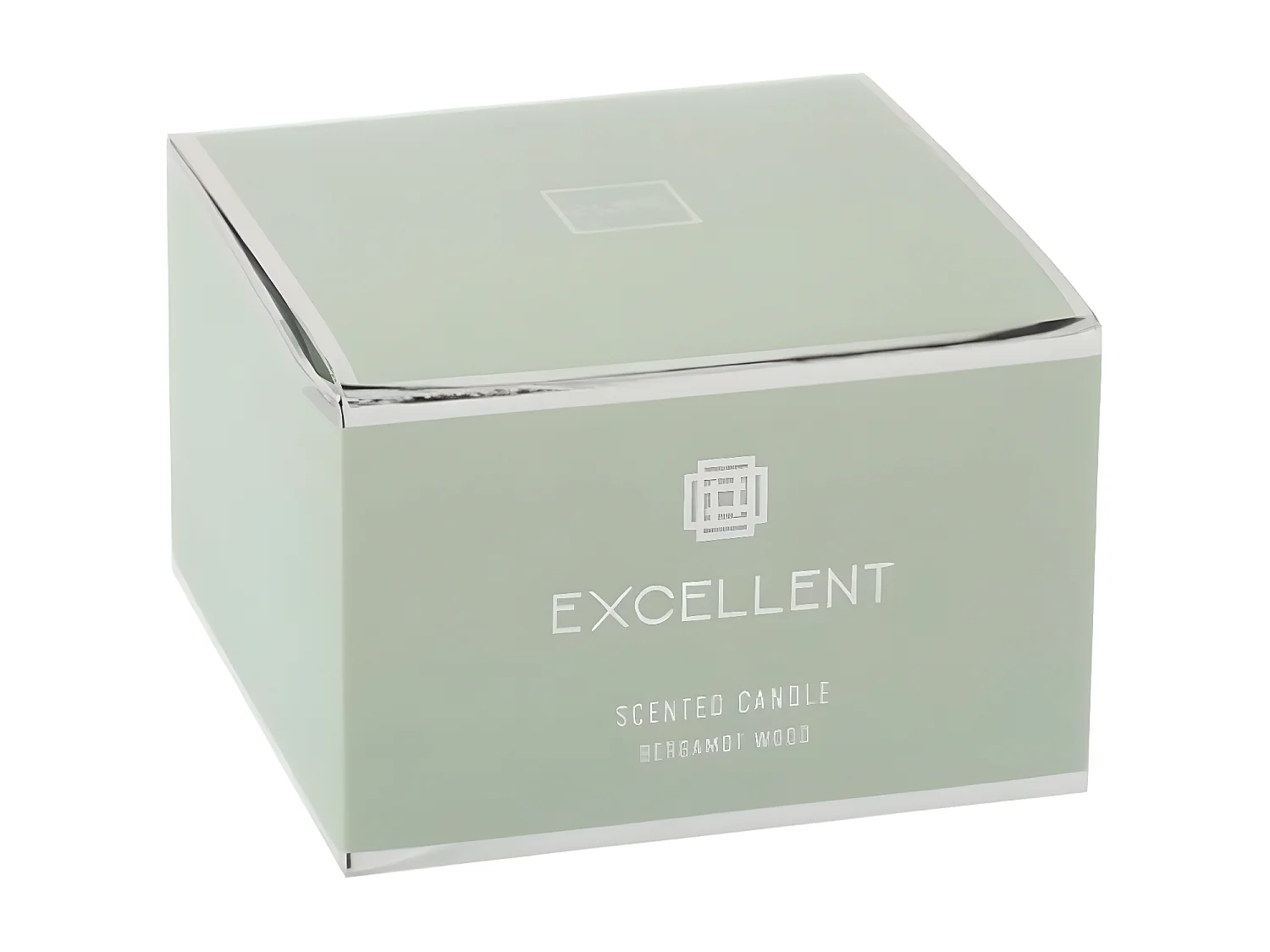 Bougie Parfumée en Verre "Excellent" 13cm Bergamot Wood