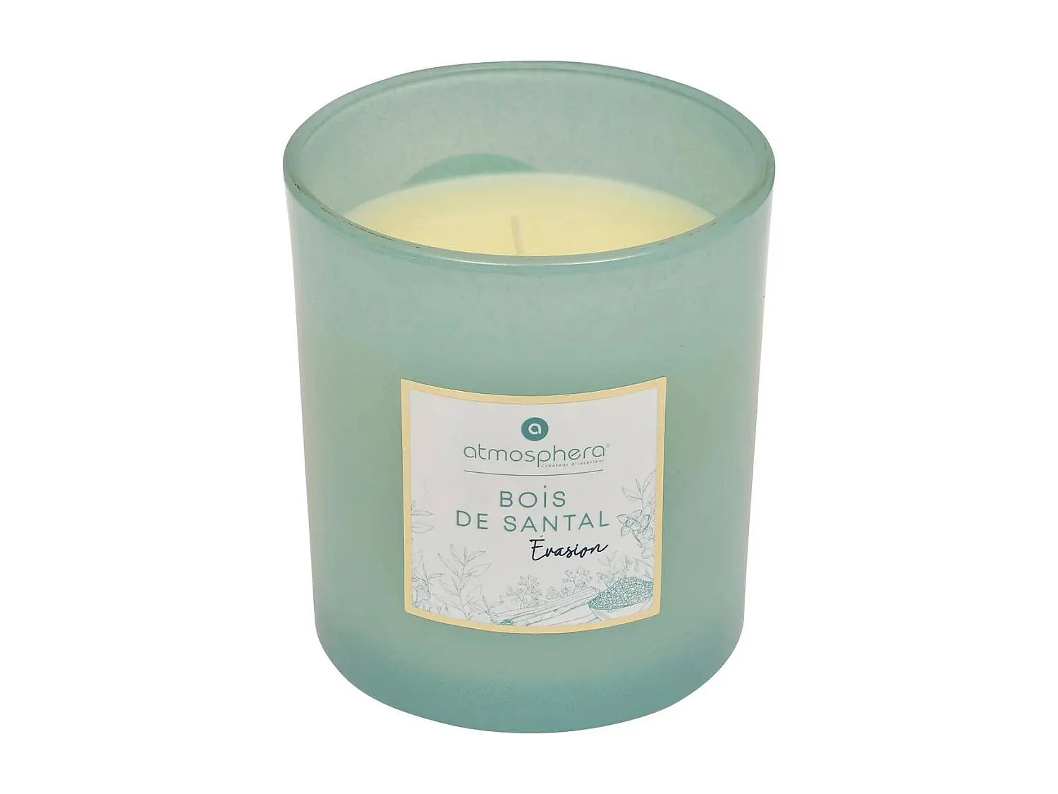 Bougie Parfumée "Mael" 190g Bois de Santal