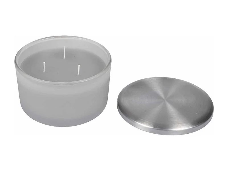 Bougie Parfumée Verrine "Tropical Fresh" 13cm Nuage de Coton