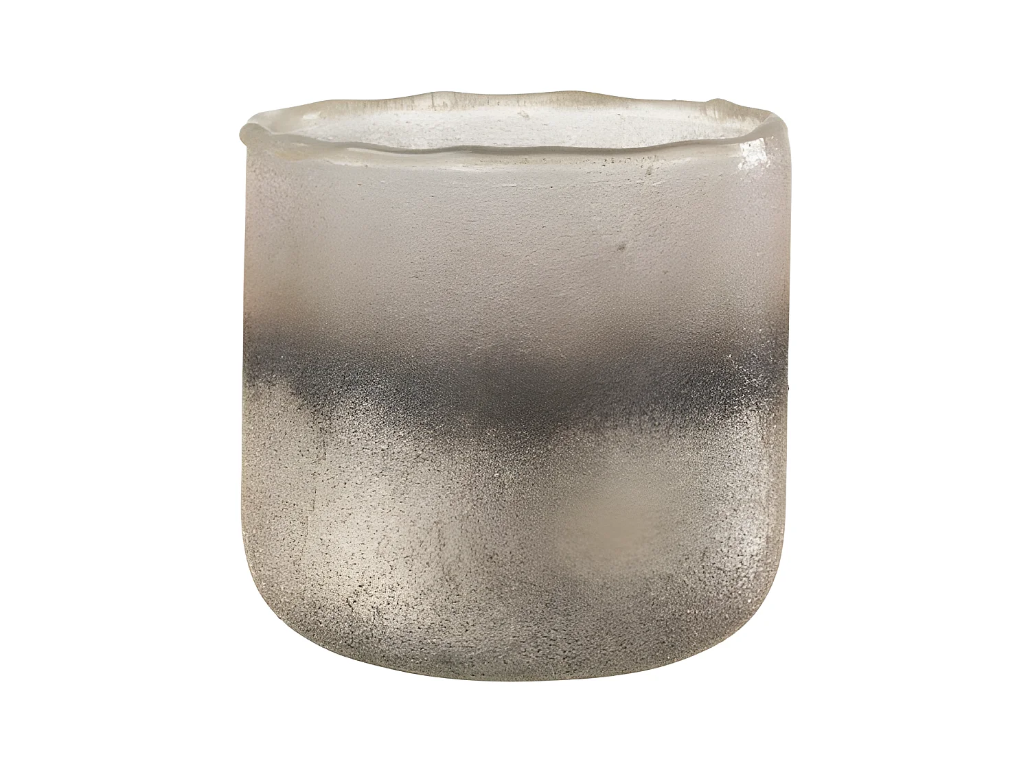 Photophore Design en Verre "Camille" 14cm Rose