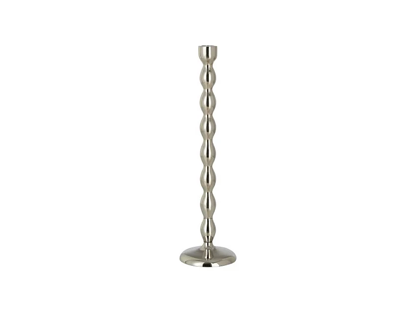 Chandelier Design "Sphères Brillantes" 40cm Argent