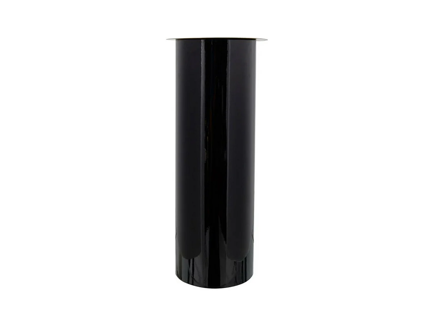 Bougeoir de Sol "Colby" 60cm Noir & Or