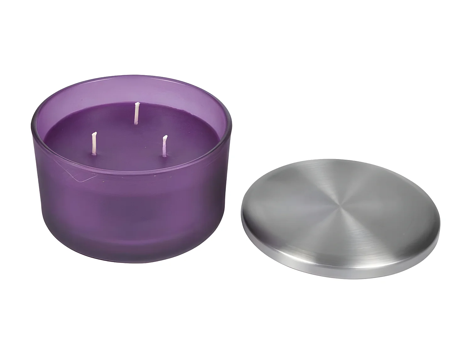 Bougie Parfumée Verrine "Tropical Fresh" 13cm Mûres Sauvages