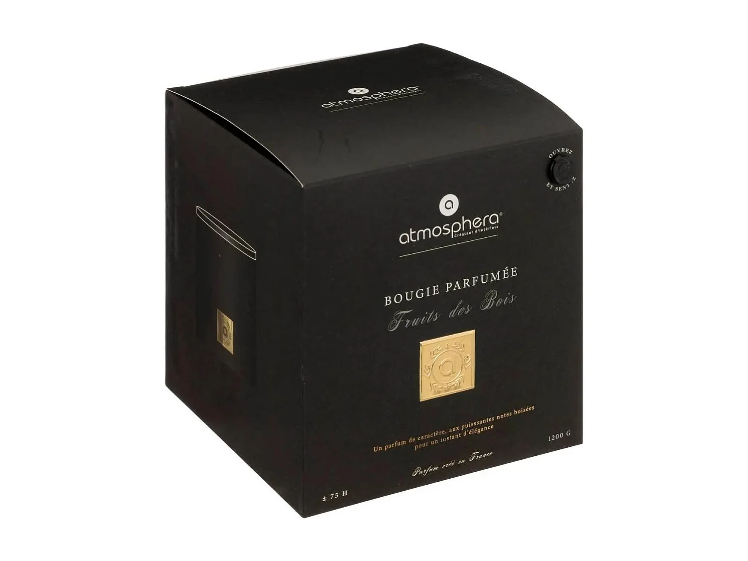 Bougie Parfumée "Enzo" 1200g Fruits des Bois