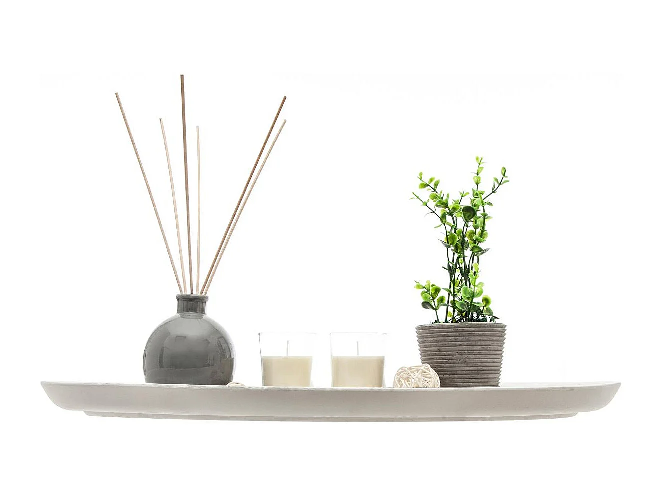 Coffret Senteur Zen "Ylang" 52cm Blanc