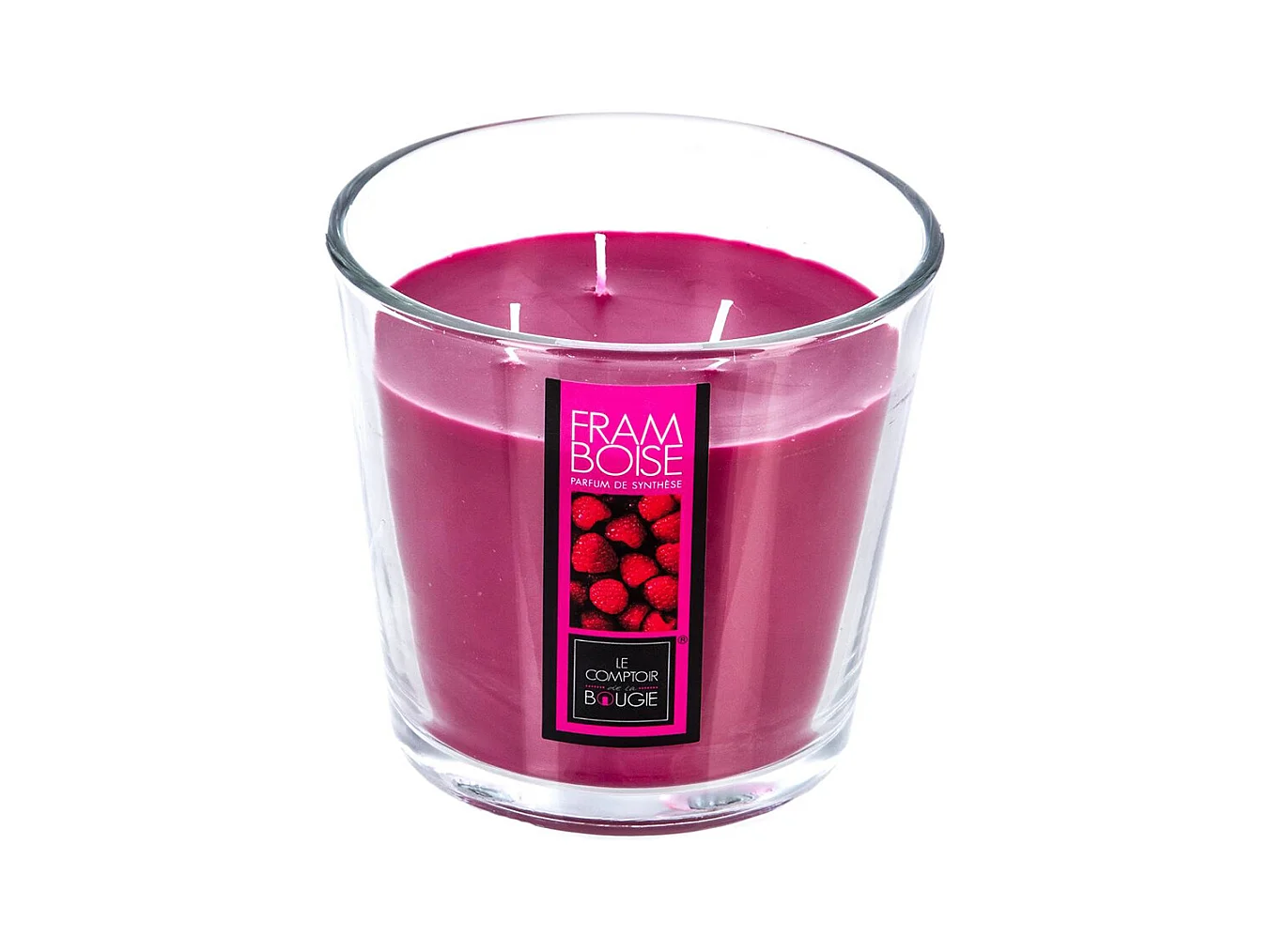 Bougie Parfumée "Nina" 500g Framboise