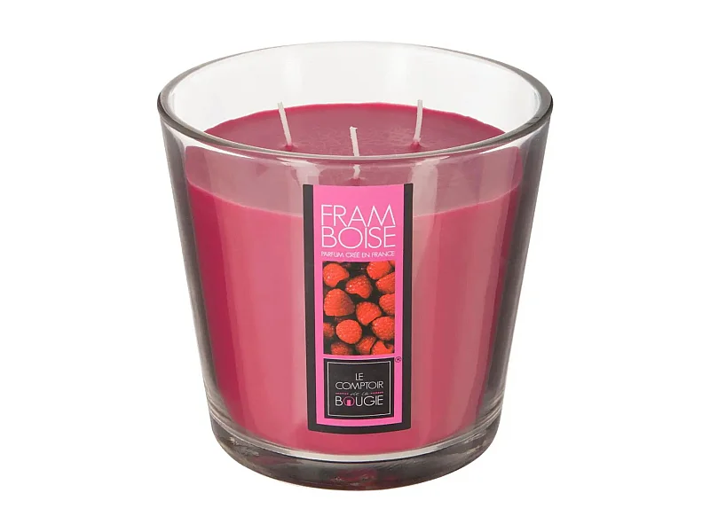 Bougie Parfumée "Nina" 500g Framboise