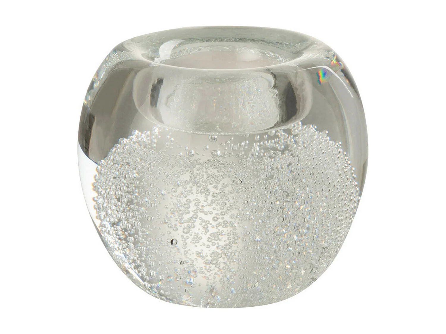 Photophore Déco "Presse Papier" 10cm Transparent