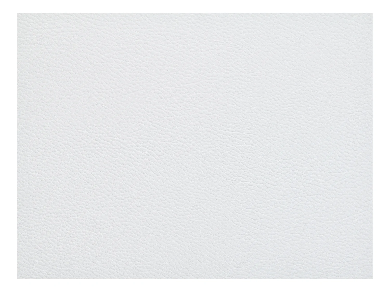 Zestaw 6 krzeseł NADYA – skóra syntetyczna – kolor biały