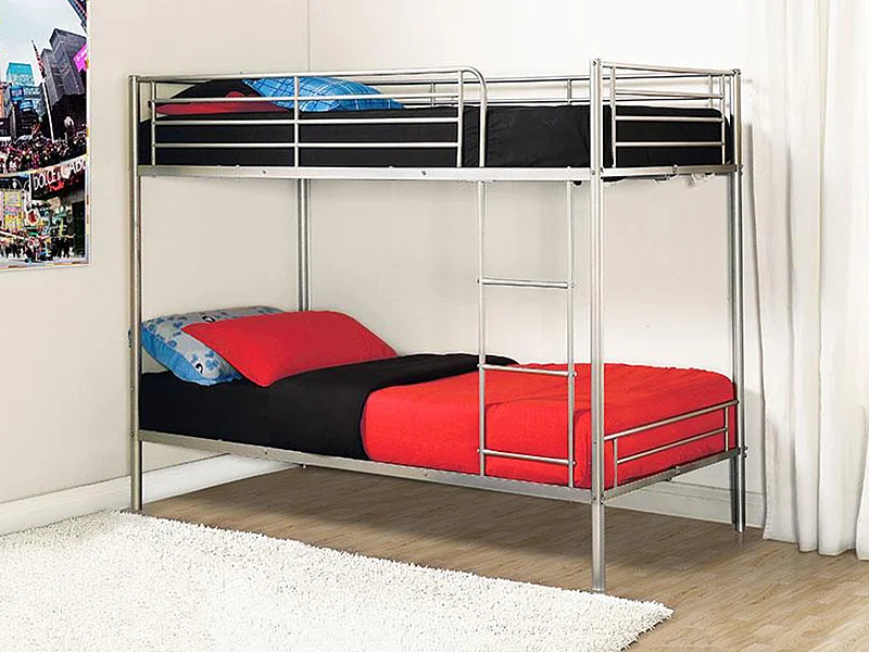 Beliche 2x90x190 cm prateado - DOUTIS II 