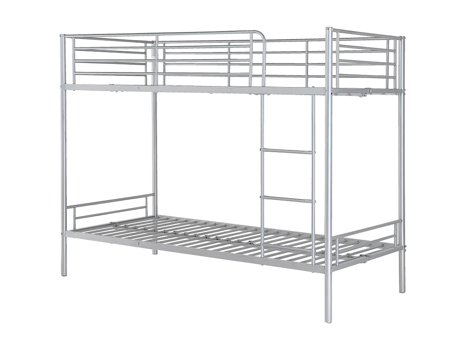 Letto a castello 2 x 90 x 190 cm Argento - DUOTIS II