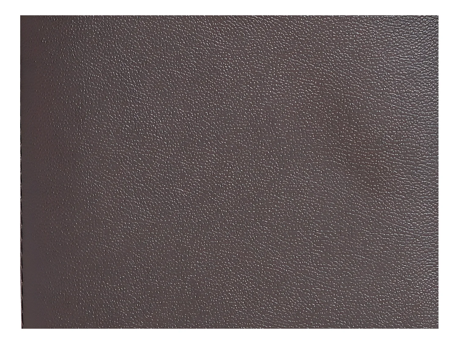 Sofá 3+2 plazas de piel SOLANGE - Marrón