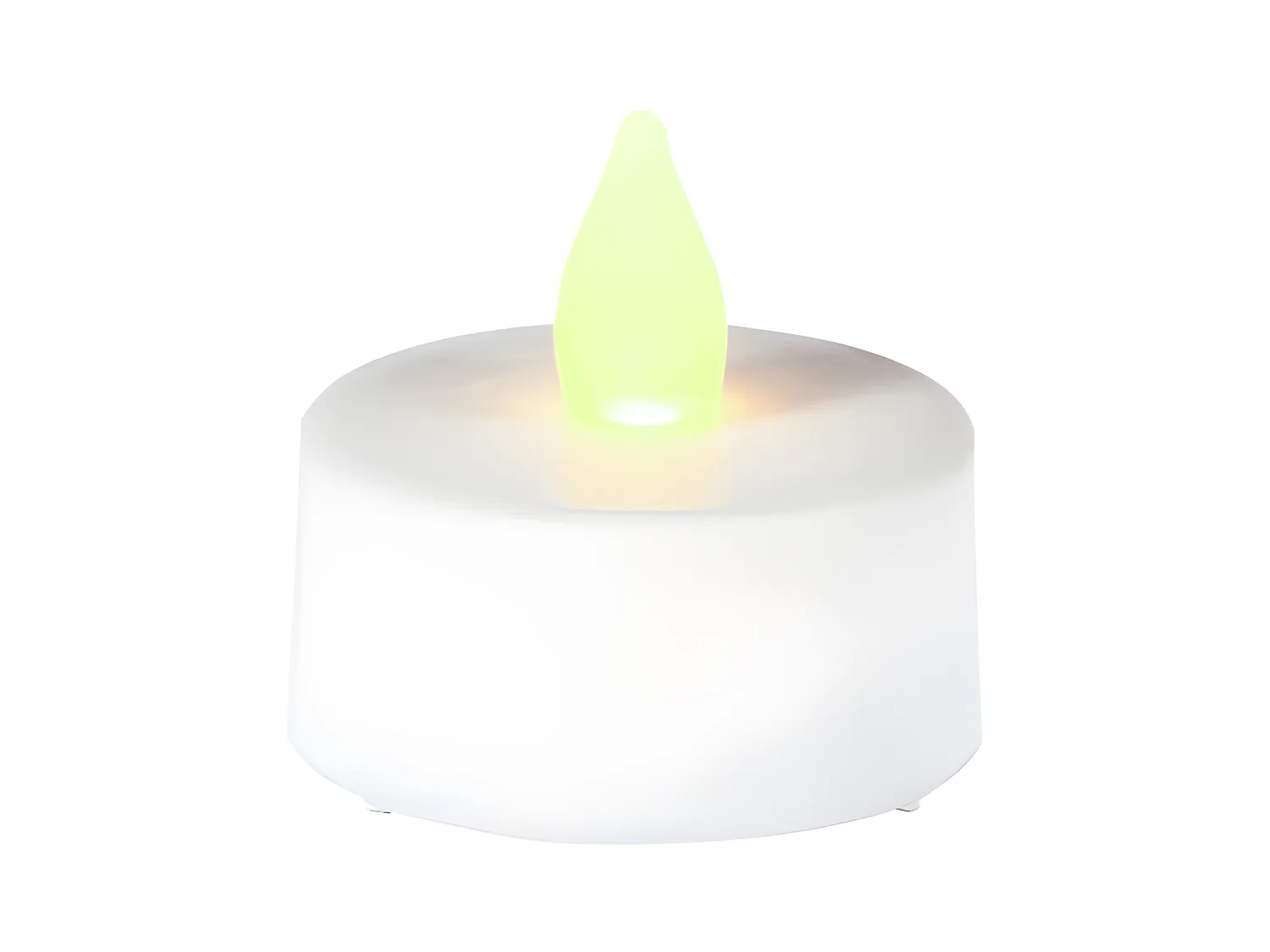 Lot de 16 Bougies "Led" 4cm Blanc