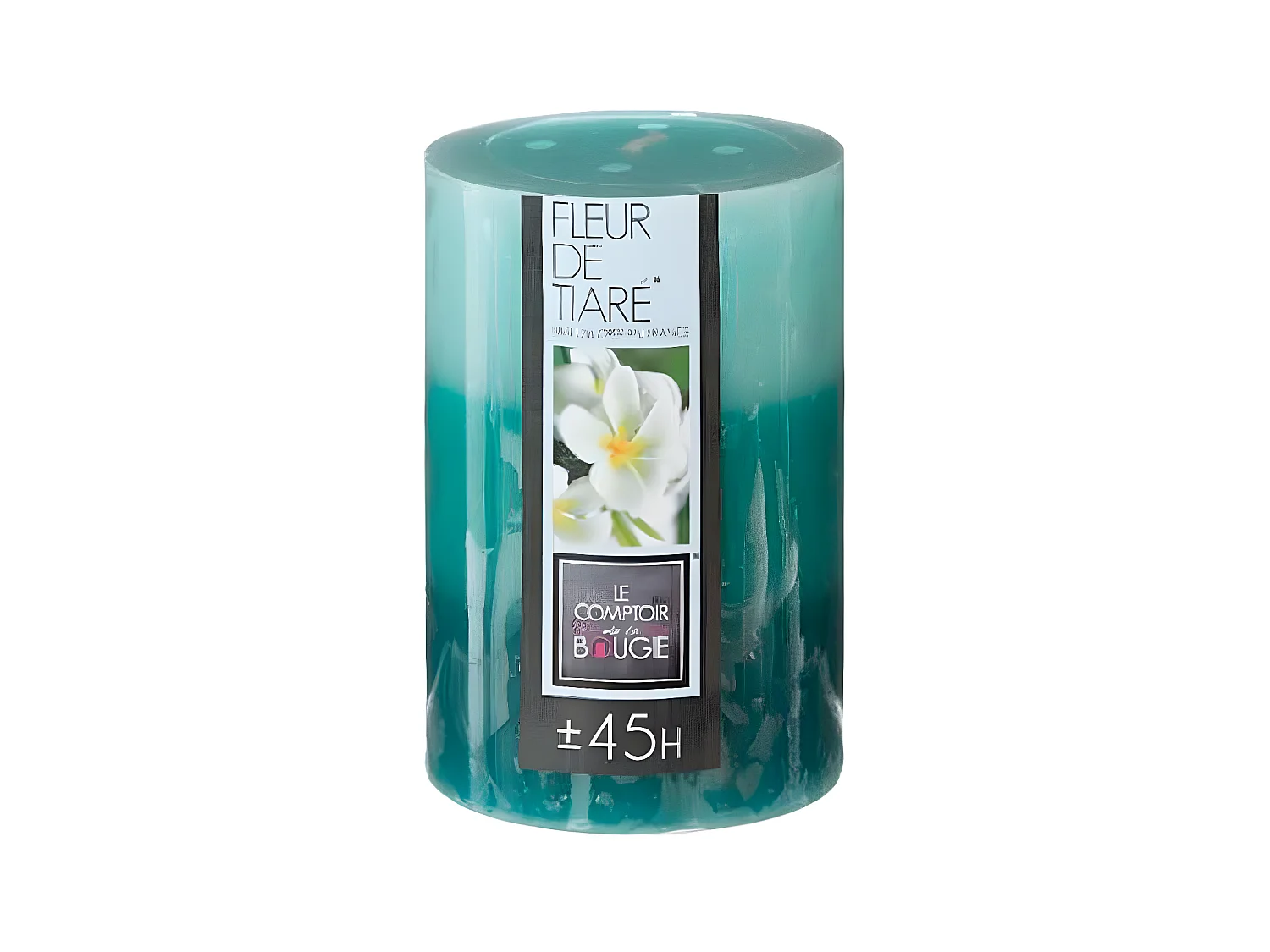 Bougie Parfumée Ronde "Trio" 310g Fleur de Tiaré