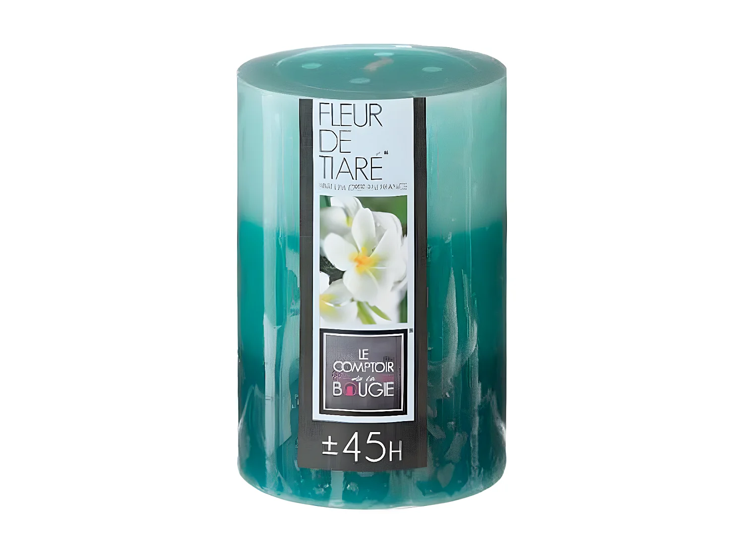 Bougie Parfumée Ronde "Trio" 310g Fleur de Tiaré