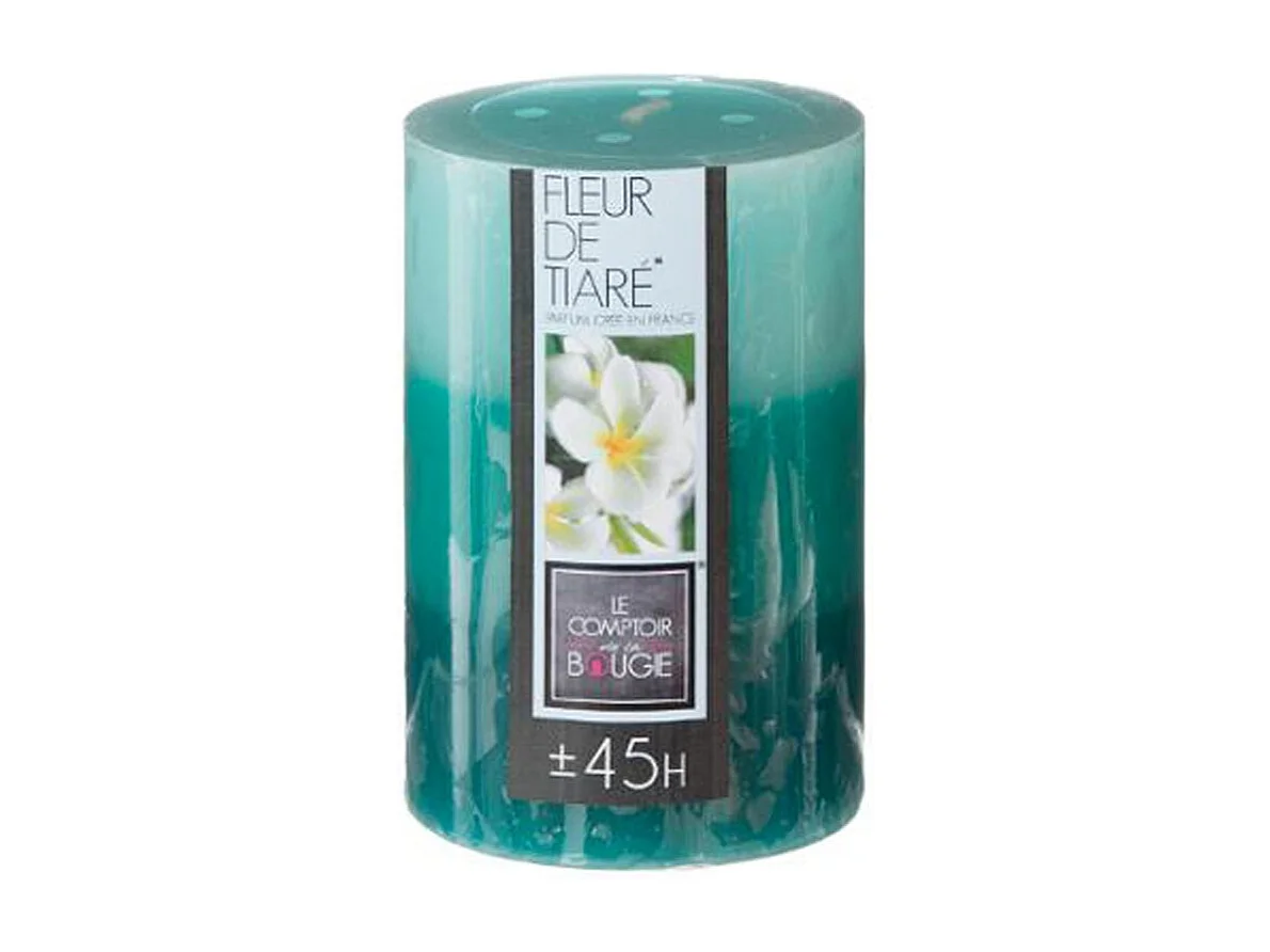 Bougie Parfumée Ronde "Trio" 310g Fleur de Tiaré