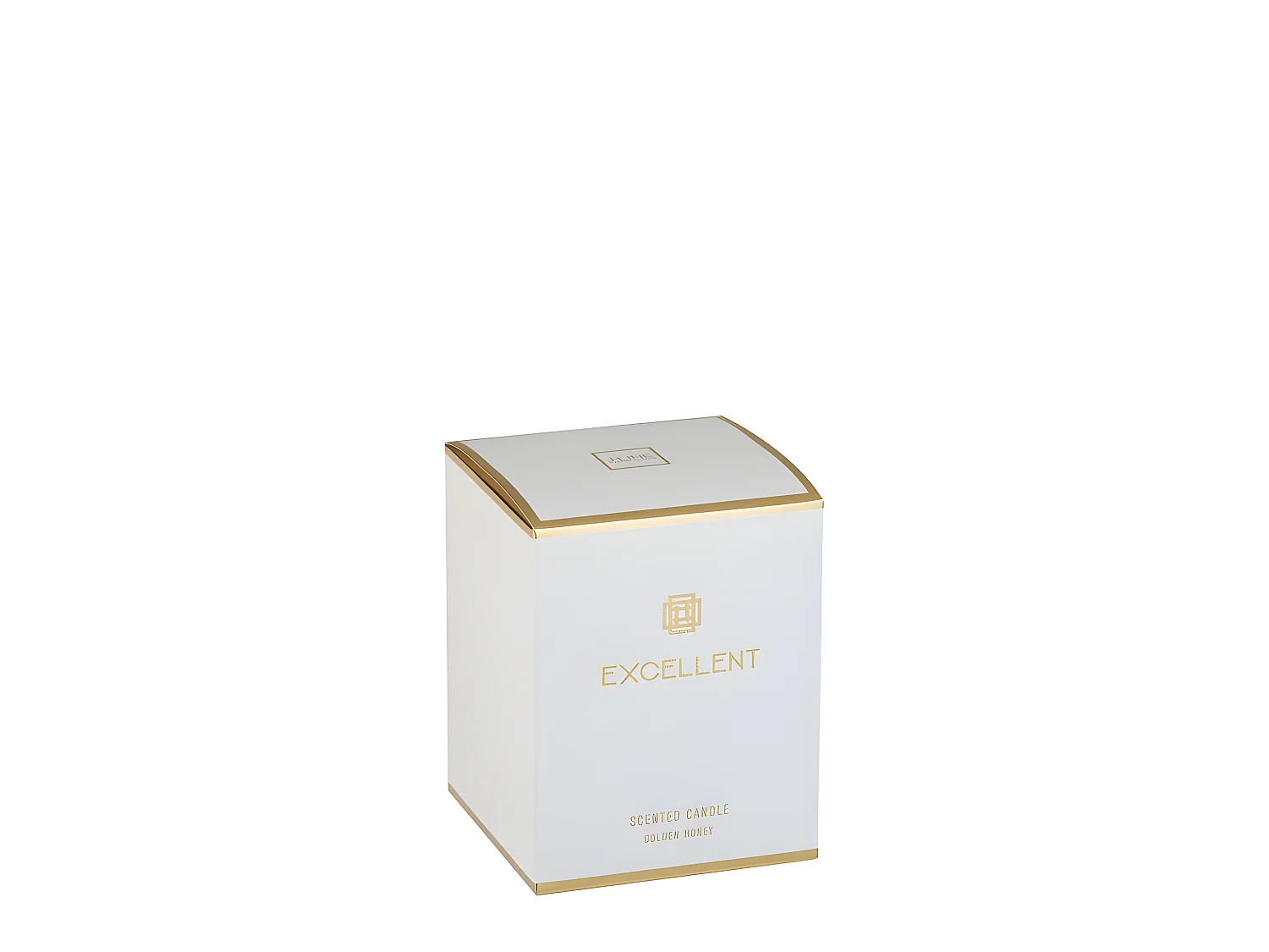 Bougie Parfumée en Verre "Excellent" 14cm Golden Honey