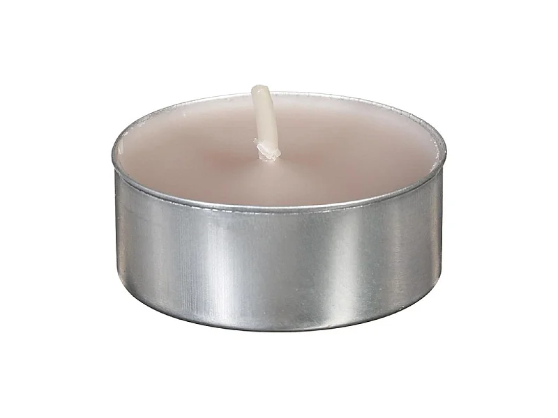 Lot de 6 Bougies Chauffe-plat "Basic" 3,8cm Lin