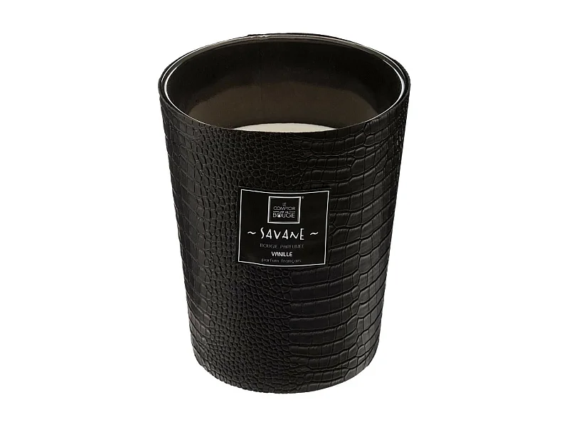 Bougie Parfumée en Verre "Savanah" 480g Vanille