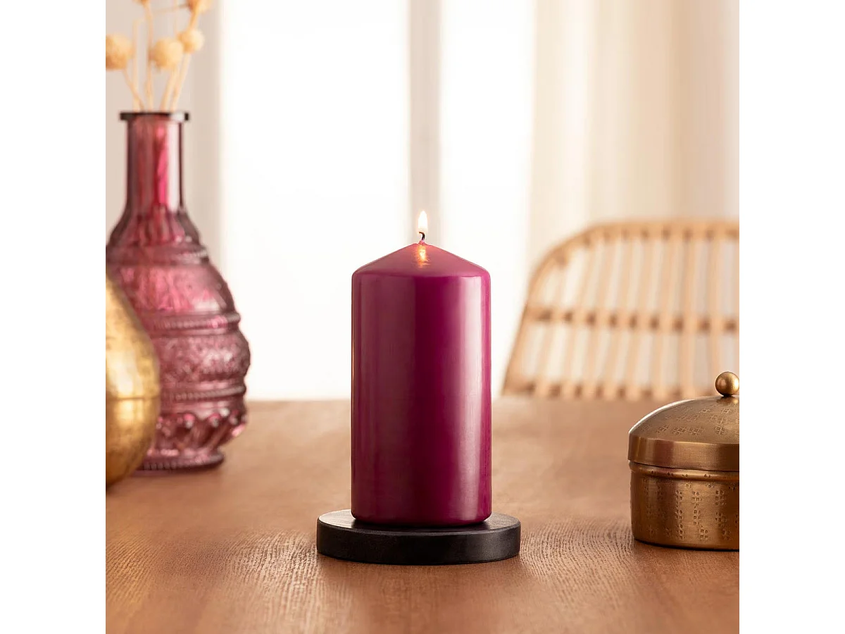 Bougie Parfumée Ronde "Tami" 395g Framboise