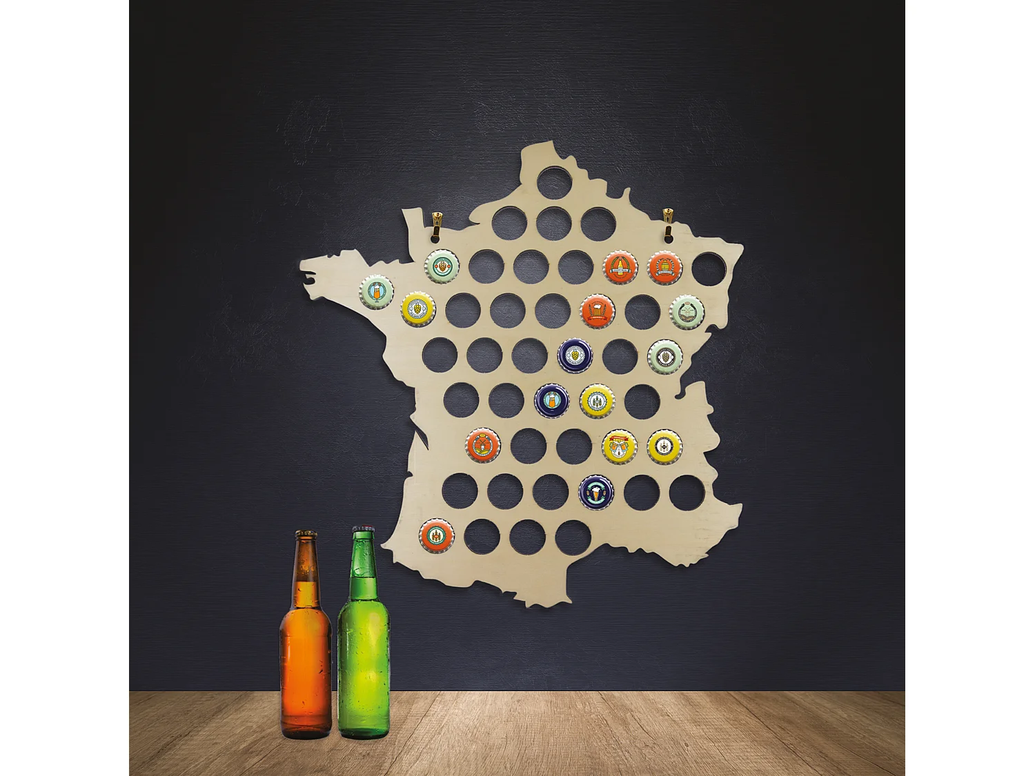 Carte De France Capsules De Biere2