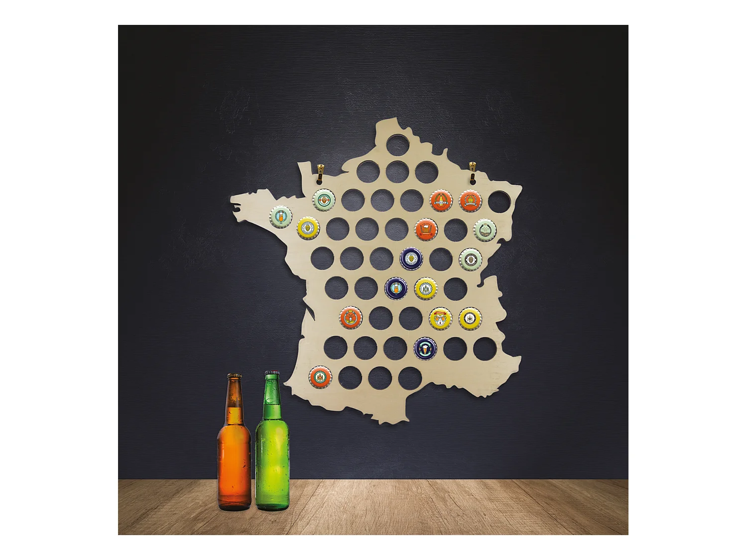 Carte De France Capsules De Biere2