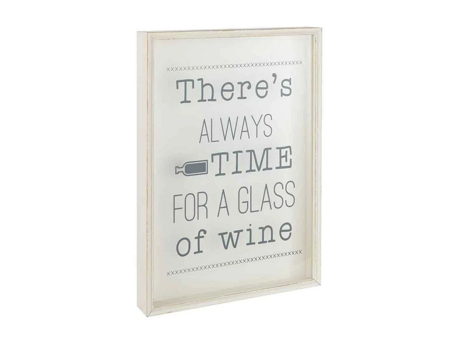 Cadre Déco en Bois "Bouchons Anglais" 65cm Beige