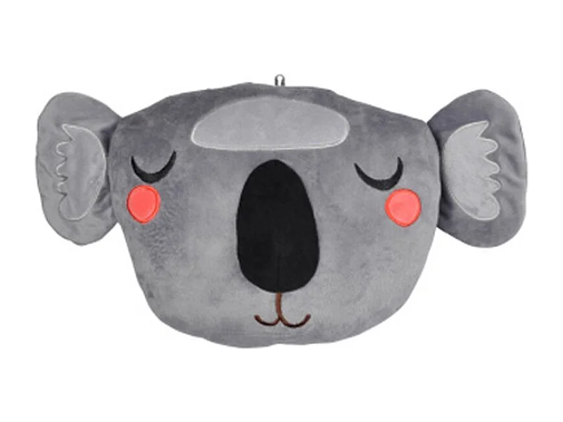 Trophée Mural Enfant "Jungle Koala" 29cm Gris