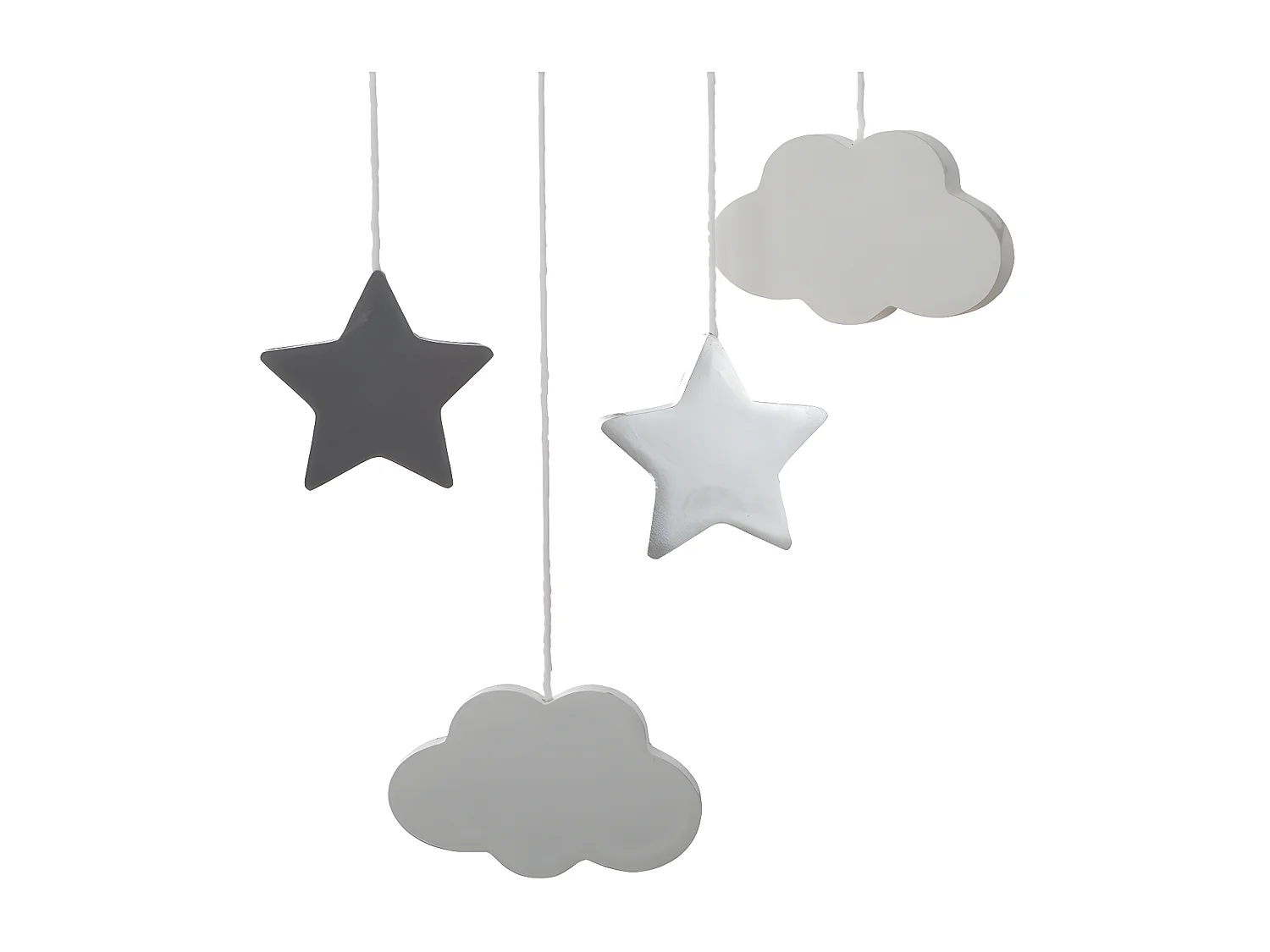 Suspension Enfant "Lune" 43cm Gris
