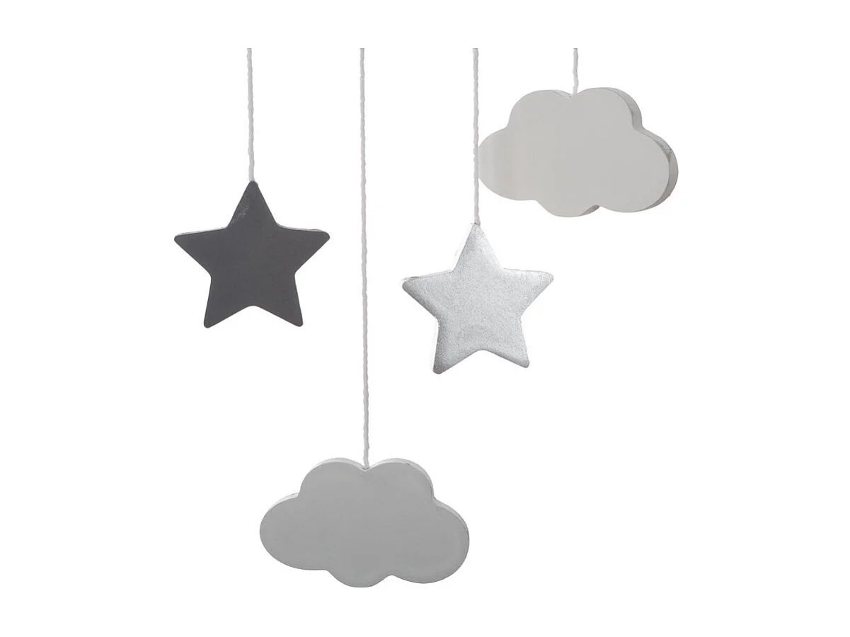 Suspension Enfant "Lune" 43cm Gris