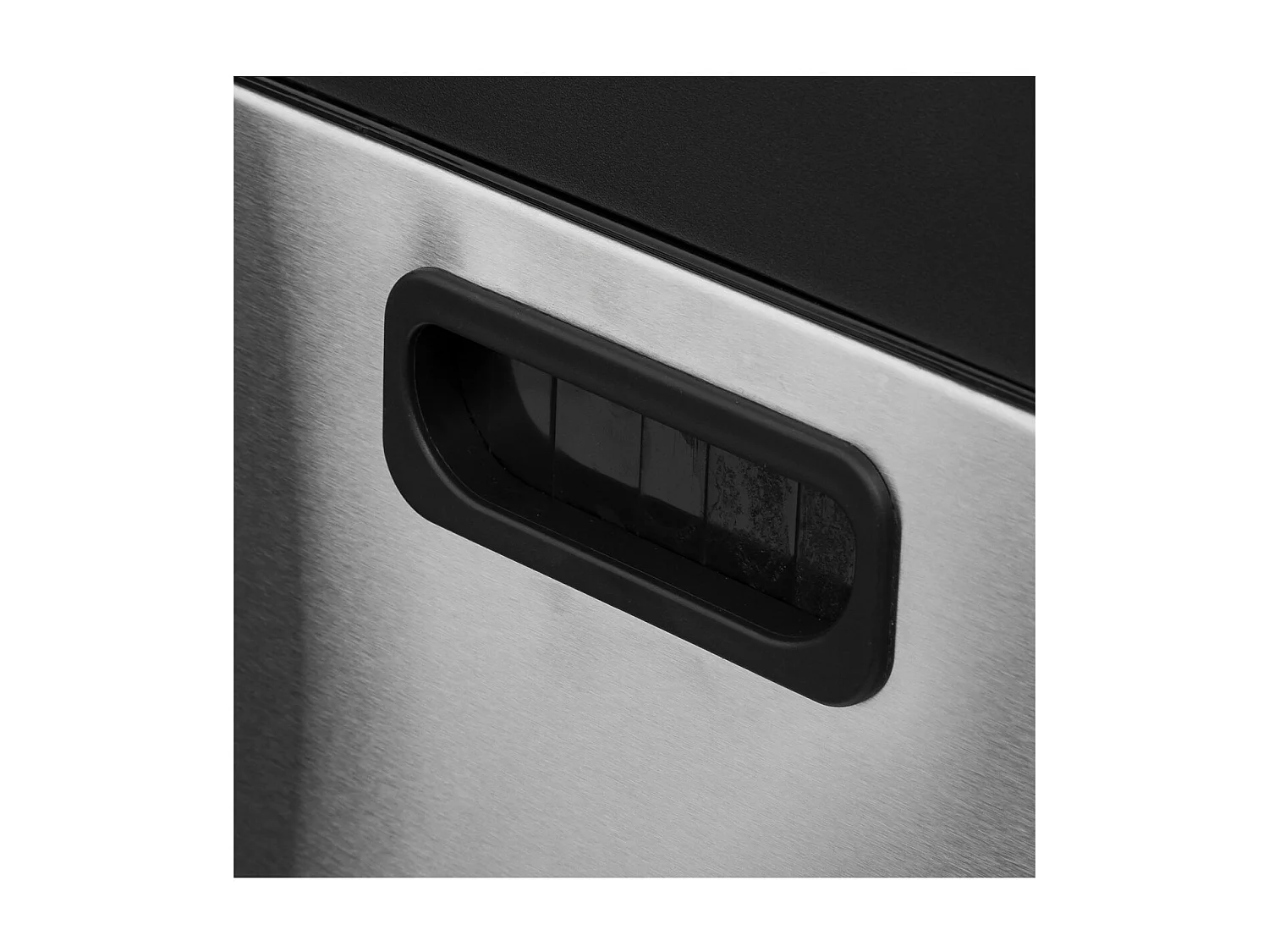 Abfalltrennungsbehälter aus Metall 20L + 14L 78 x 30,5 x 29 cm