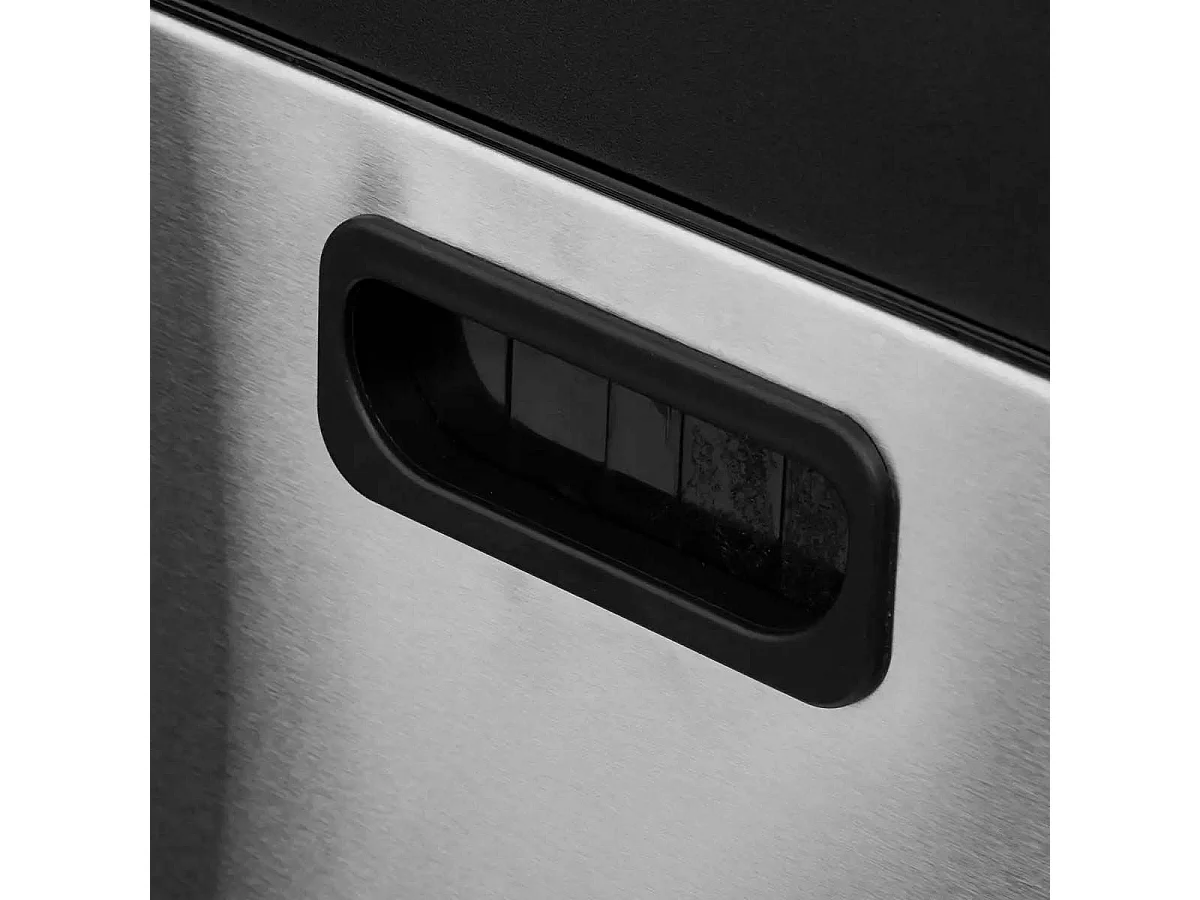 Papelera de Reciclaje en Metal 20L + 14L 78 x 30,5 x 29 cm