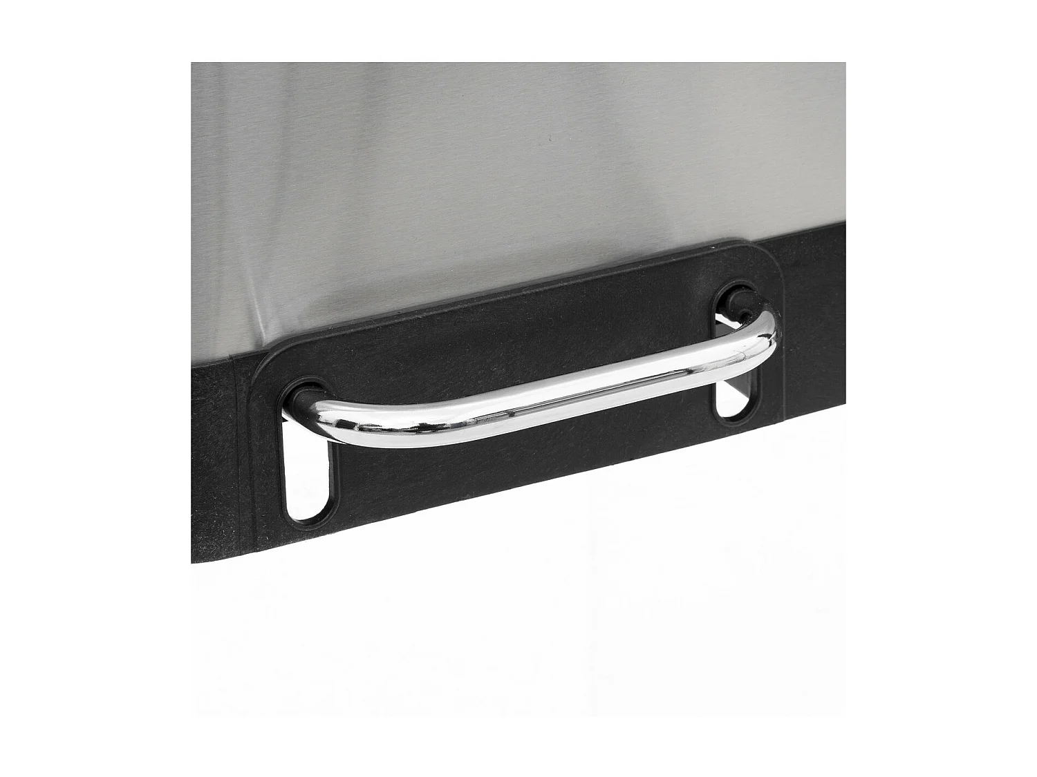 Poubelle de Tri 2 Bacs en Inox "Ariane" 30L Argent