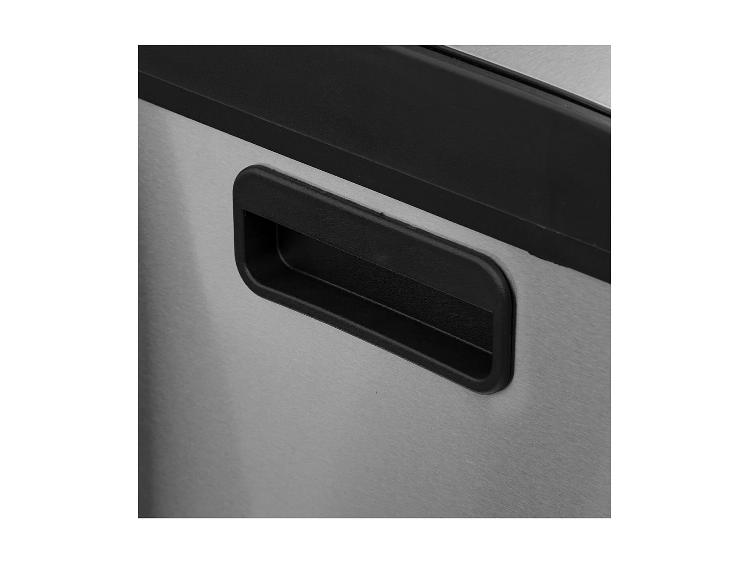 Poubelle de Tri 2 Bacs en Inox "Ariane" 30L Argent