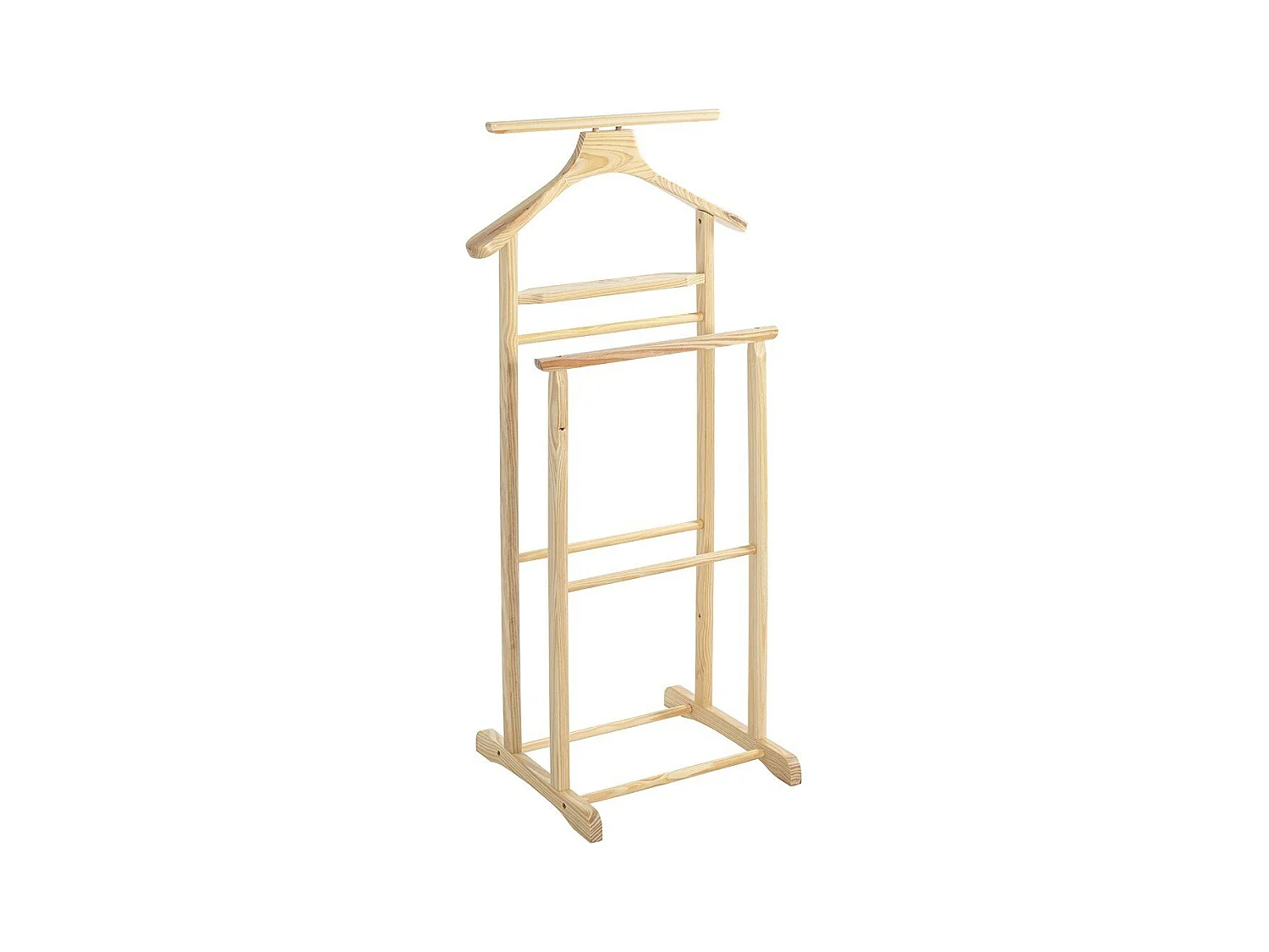 Valet en bois massif - H102 cm