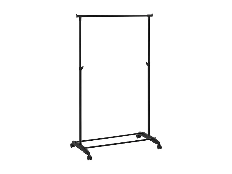 Portant à Vêtements "Simple" 160cm Noir