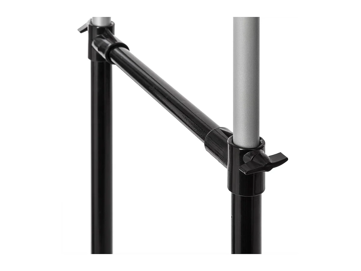 Double Portant à Vêtements "Arropa" 160cm Noir