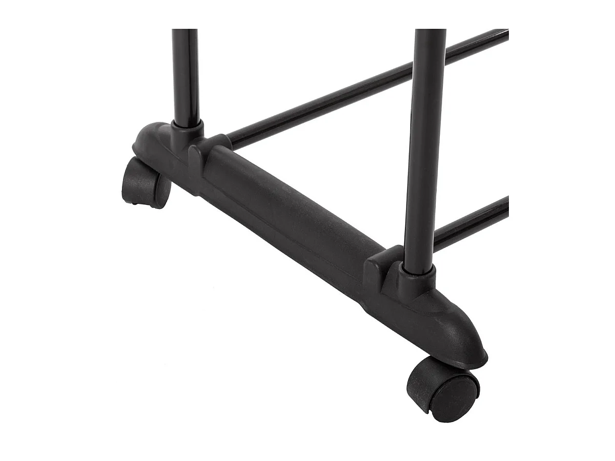 Double Portant à Vêtements "Arropa" 160cm Noir