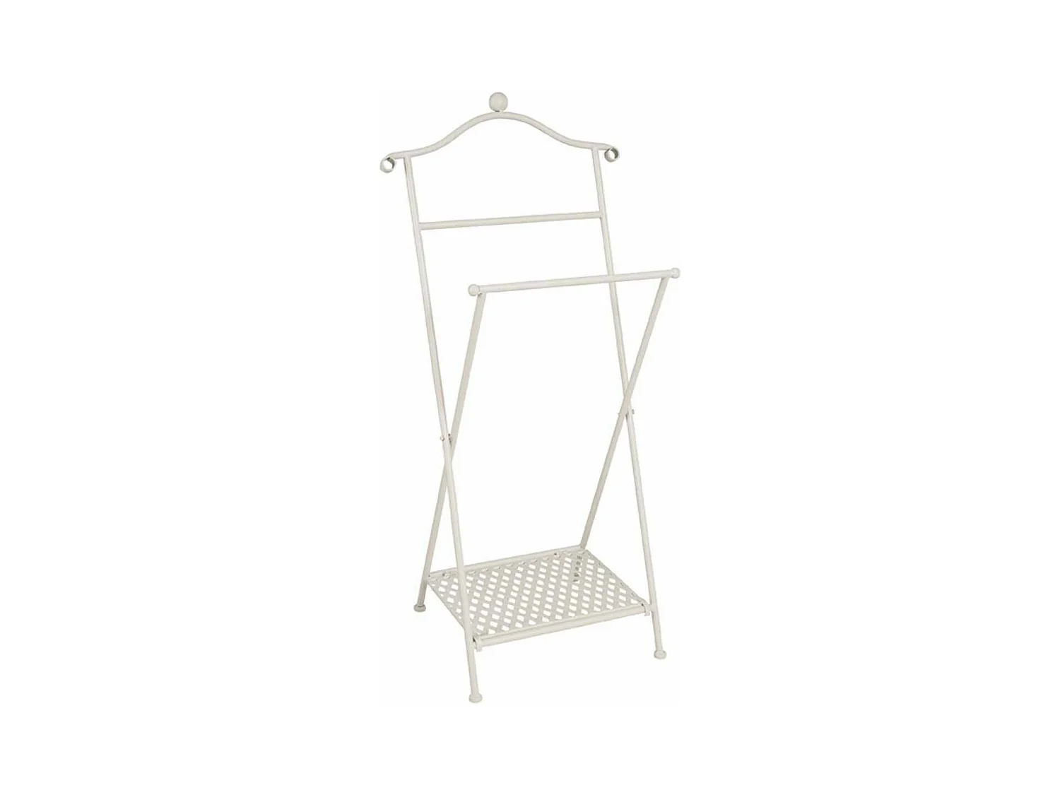 Valet de Chambre Vintage "Mia" 98cm Blanc