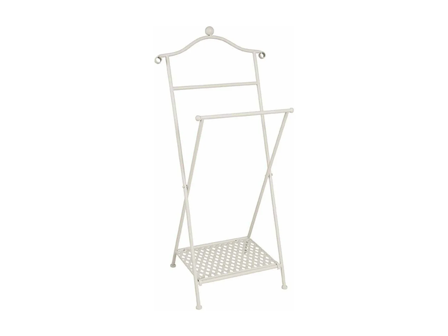 Valet de Chambre Vintage "Mia" 98cm Blanc