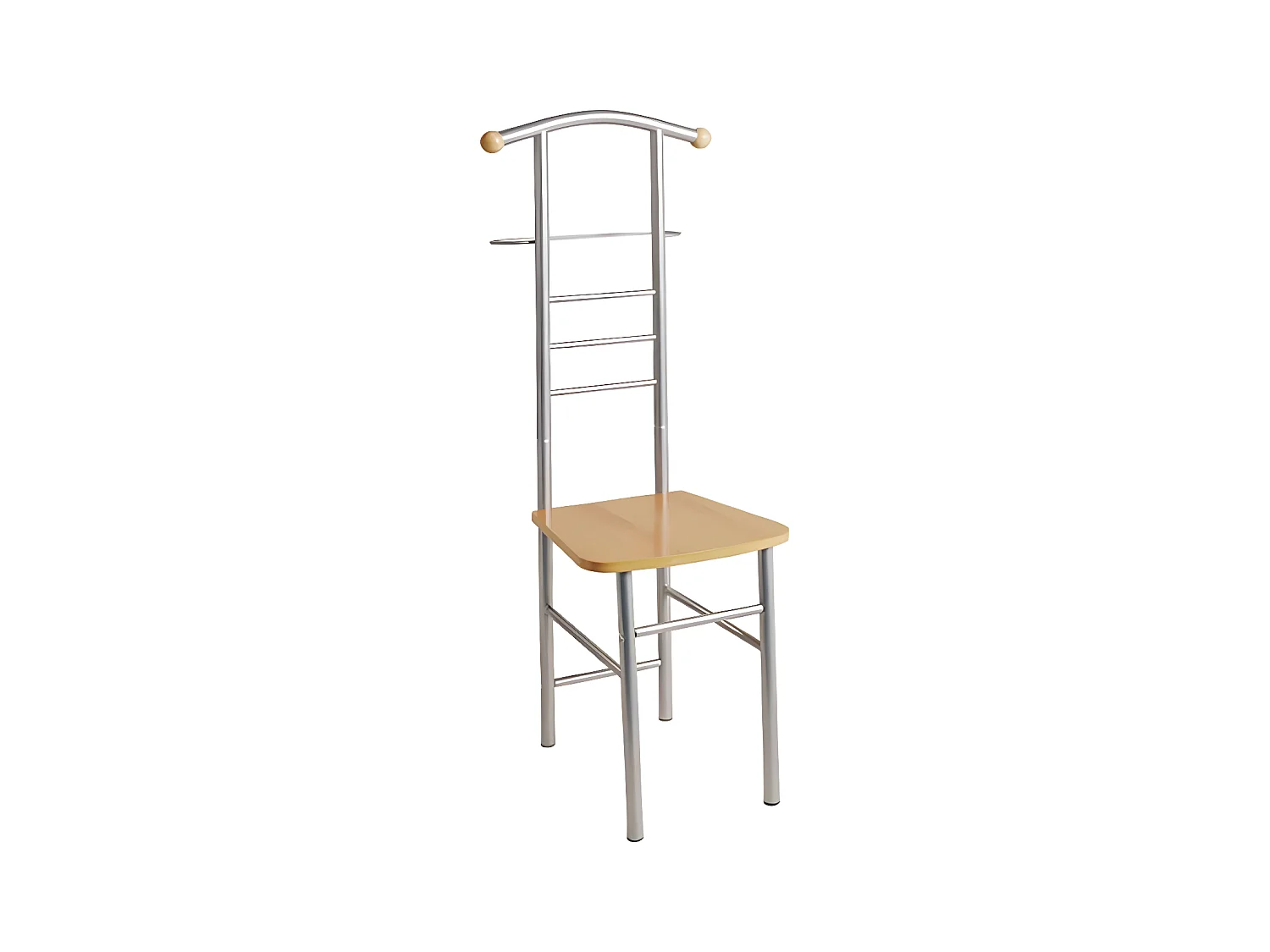 Valet de Chambre & Assise "Remo" 119cm Naturel