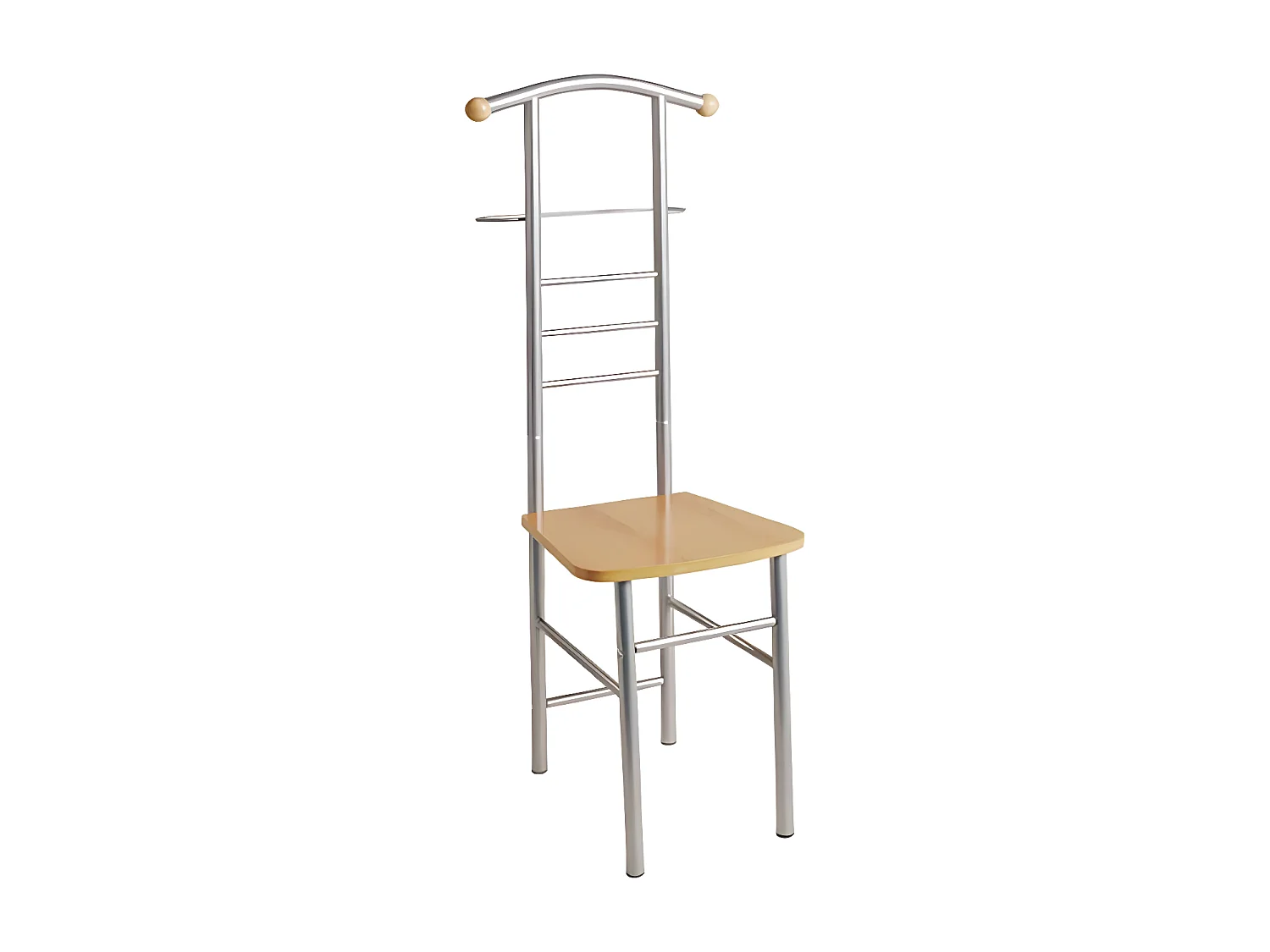 Valet de Chambre & Assise "Remo" 119cm Naturel