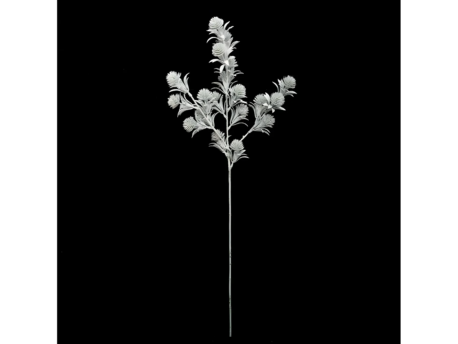 Branche Tige Fleur "Génération Vintage" 67cm Vert