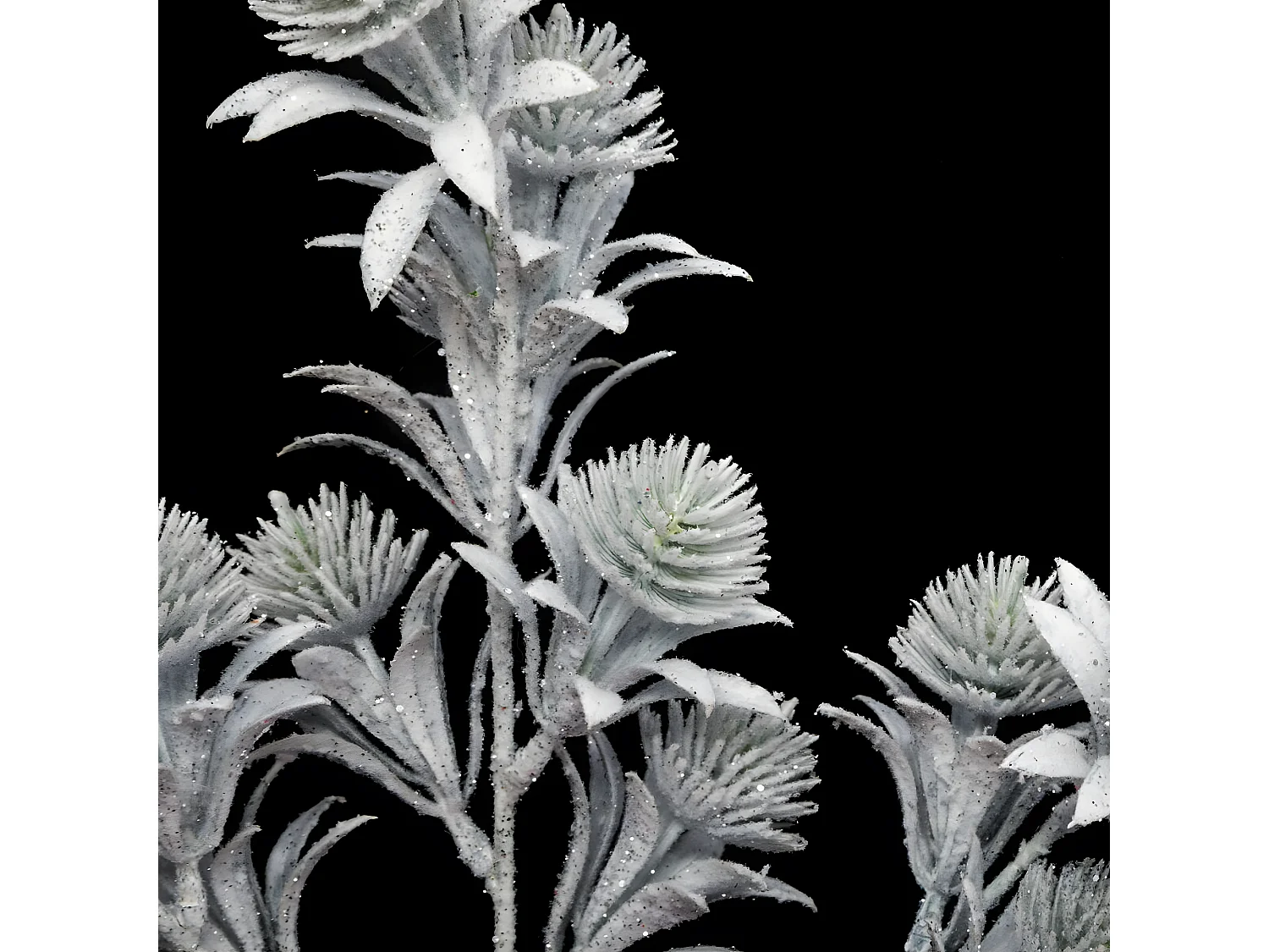 Branche Tige Fleur "Génération Vintage" 67cm Vert