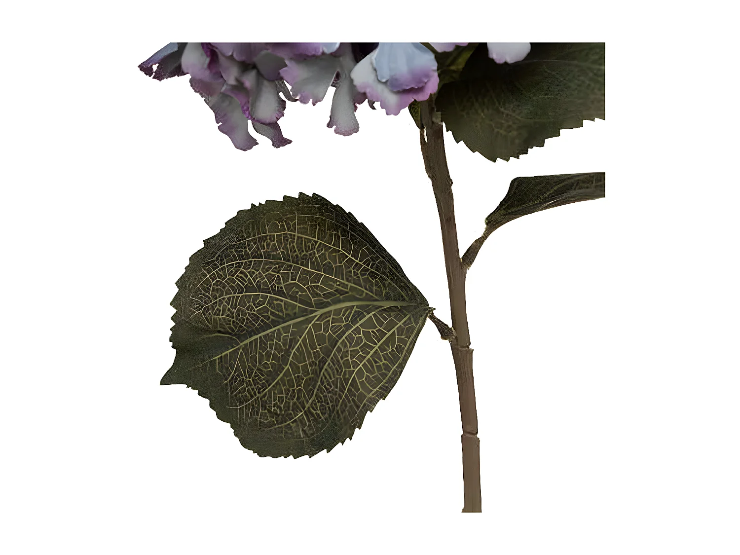 Fleur Artificielle "Hortensia" 83cm Bleu