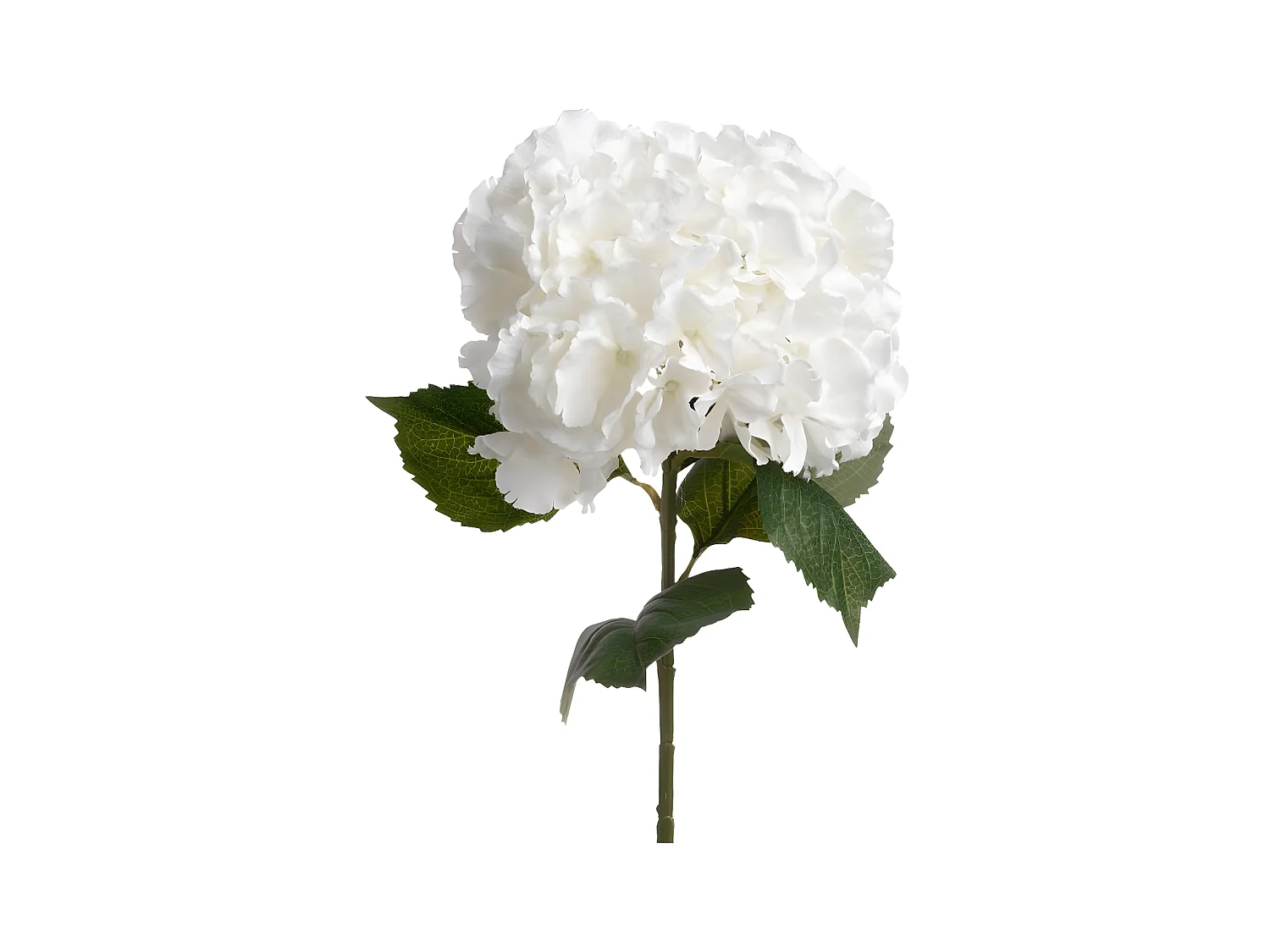 Fleur Artificielle "Hortensia" 83cm Blanc