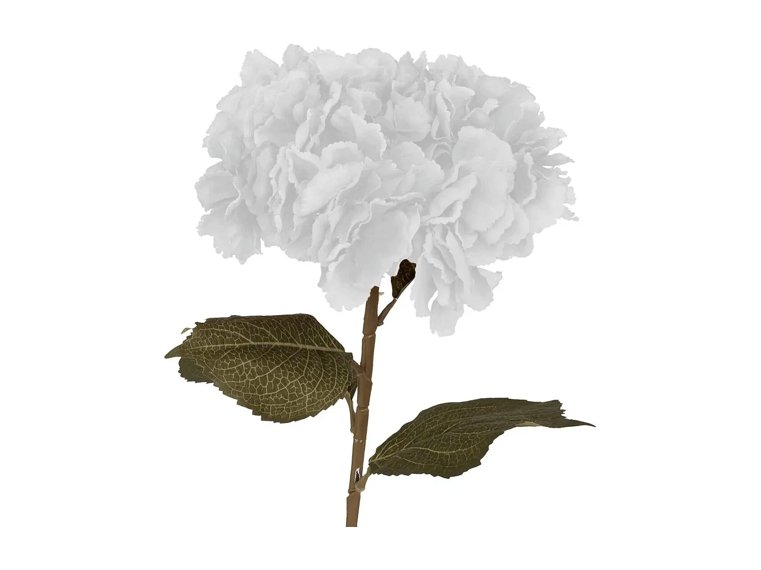 Fleur Artificielle "Hortensia" 83cm Blanc