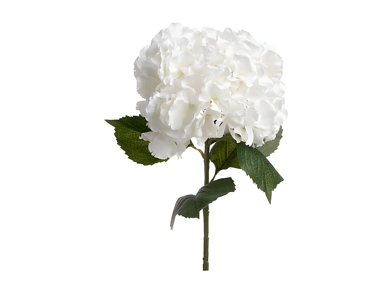 Fleur Artificielle "Hortensia" 83cm Blanc