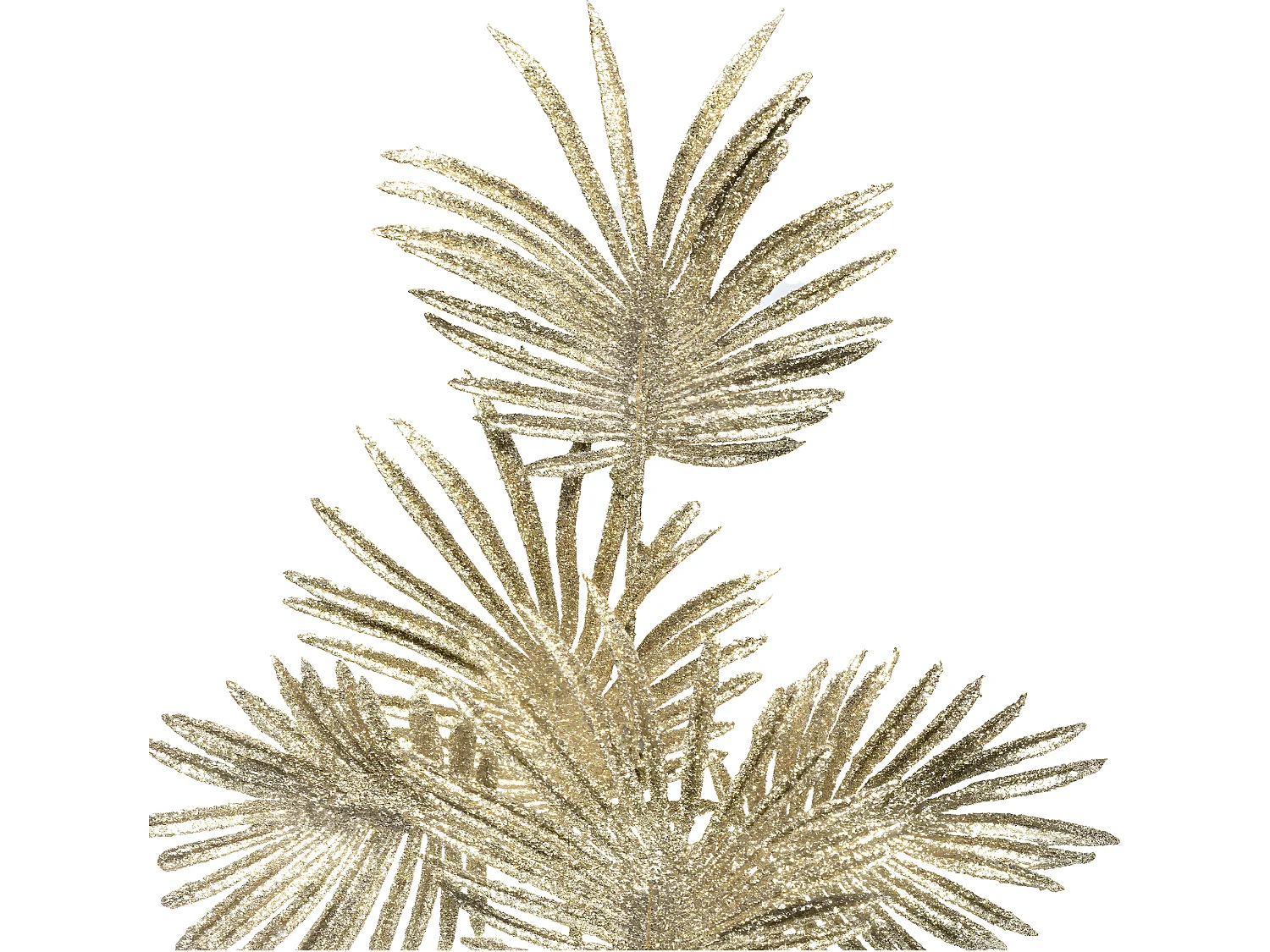 Branche de Palmier Déco "Grand Hôtel" 75cm Or